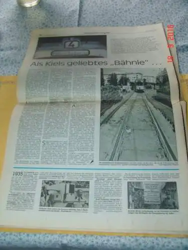 Jahrhundert Ausgabe - Kieler Nachrichten - 1900-1999 - komplett. 