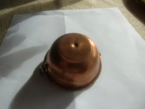 Puppengeschirr Kupfertopf Kupferkessel