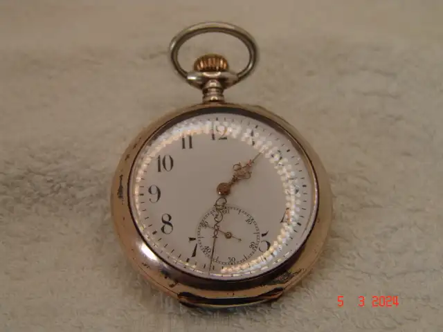 JWC / IWC Taschenuhr Lepine 800er Silber - Generalüberholt -1904 13