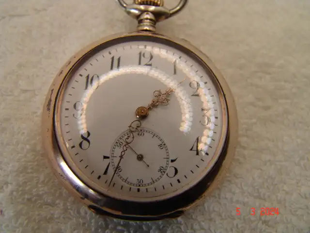 JWC / IWC Taschenuhr Lepine 800er Silber - Generalüberholt -1904 14