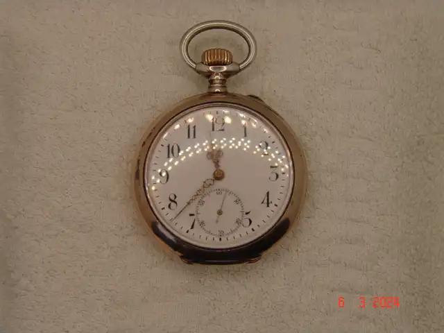 JWC / IWC Taschenuhr Lepine 800er Silber - Generalüberholt -1904 15