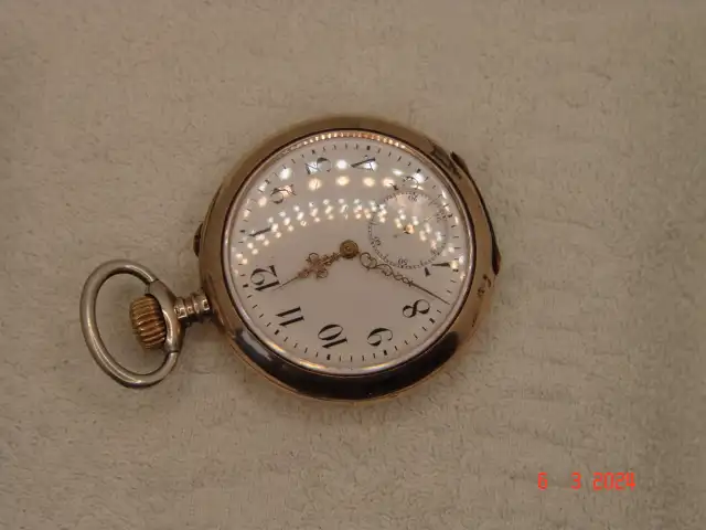 JWC / IWC Taschenuhr Lepine 800er Silber - Generalüberholt -1904 16