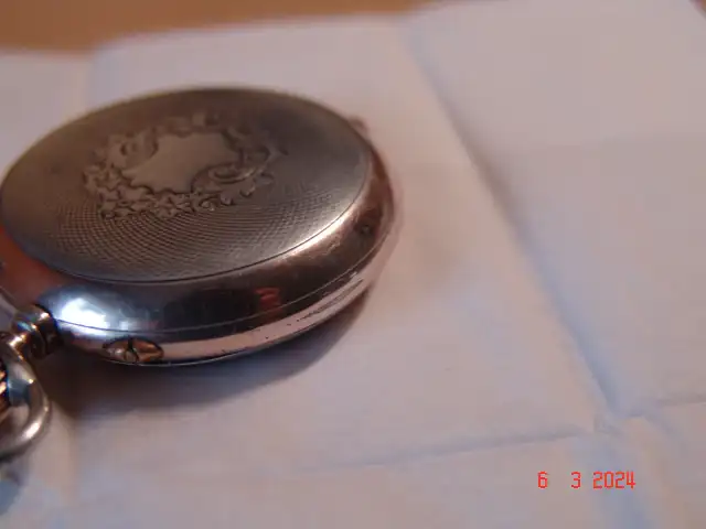 JWC / IWC Taschenuhr Lepine 800er Silber - Generalüberholt -1904 24