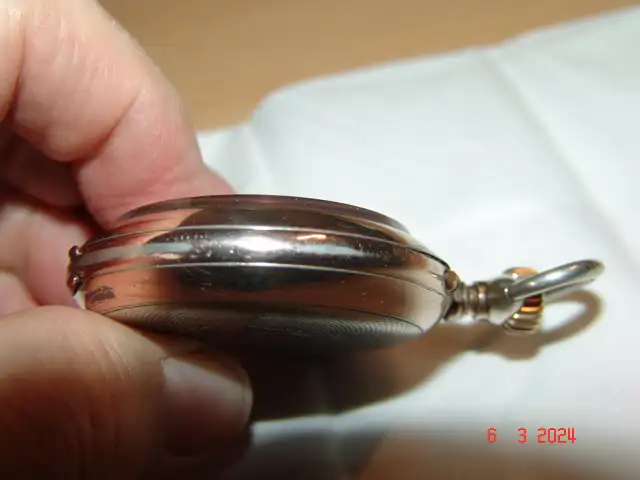 JWC / IWC Taschenuhr Lepine 800er Silber - Generalüberholt -1904 26
