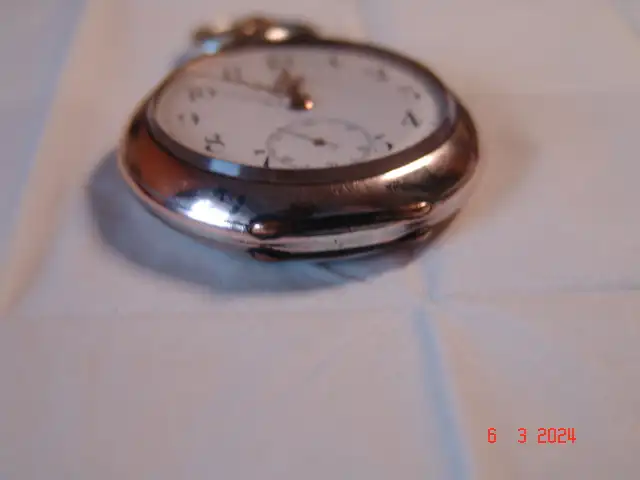 JWC / IWC Taschenuhr Lepine 800er Silber - Generalüberholt -1904 28
