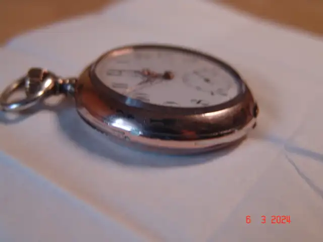 JWC / IWC Taschenuhr Lepine 800er Silber - Generalüberholt -1904 29