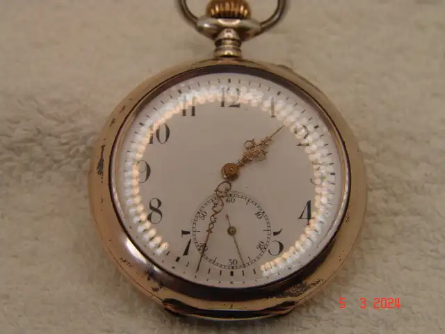 JWC / IWC Taschenuhr Lepine 800er Silber - Generalüberholt -1904 5