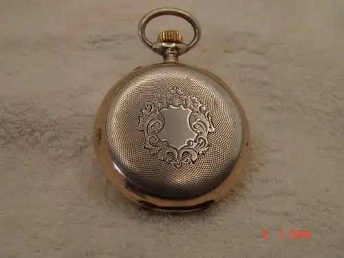 JWC / IWC Taschenuhr Lepine 800er Silber - Generalüberholt -1904