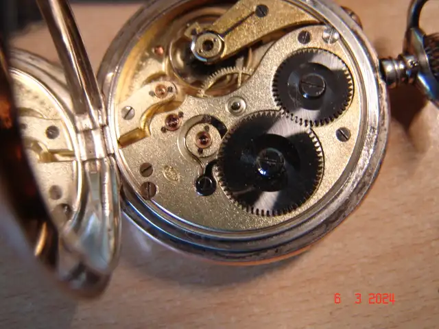 JWC / IWC Taschenuhr Lepine 800er Silber - Generalüberholt -1904 9