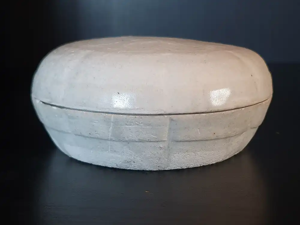Seltene Chinesische Schmuckbox weiss glasiert ca.800 Jahre alt-aus der Song/Yuan-Dynastie 8