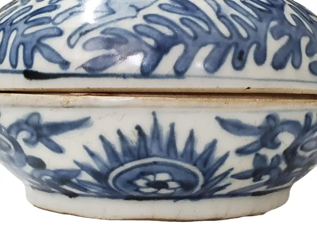 Antike chinesische Schmuckbox aus der Wanli-Periode 1573-1620 12