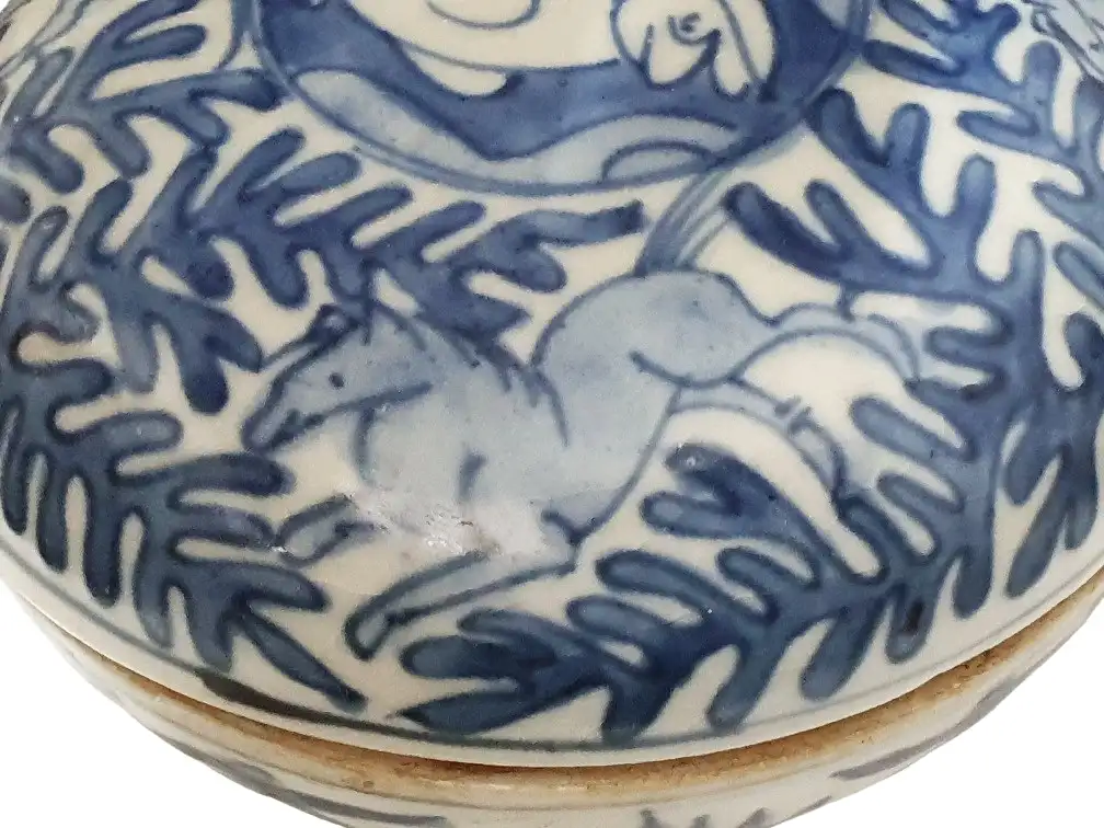 Antike chinesische Schmuckbox aus der Wanli-Periode 1573-1620 13