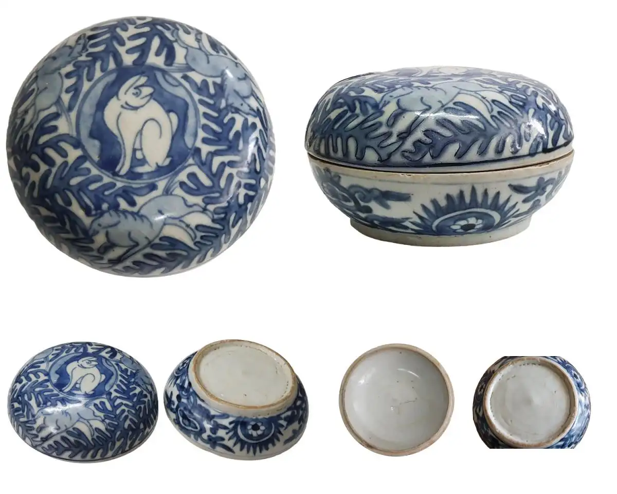 Antike chinesische Schmuckbox aus der Wanli-Periode 1573-1620 14