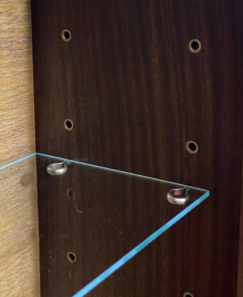 Englische Möbel Regency Aufsatz Sekretär Intarsie Schreibtisch Leder Regalboden 5