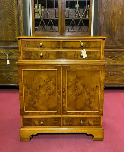 Englische Möbel Regency Highboard TV Kommode Eibe Bevan & Funnell Made in UK