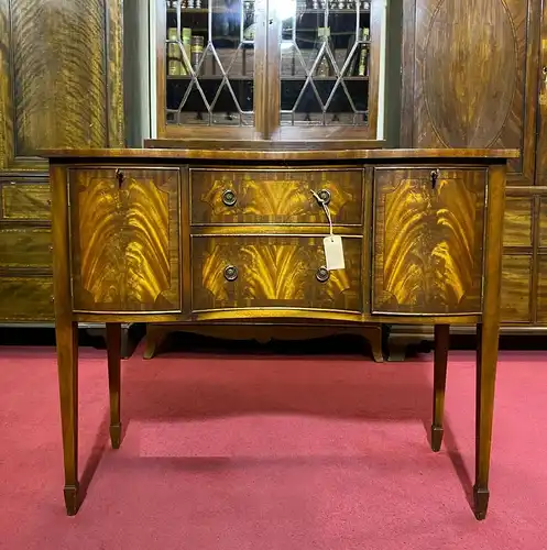 Englische Möbel Regency Serpentine Sideboard Anrichte Bevan Funnell Made in UK