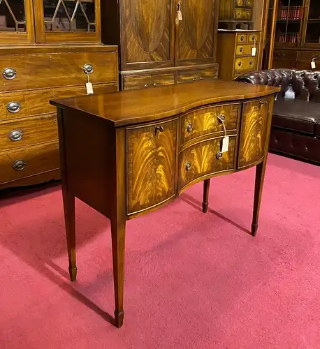 Englische Möbel Regency Serpentine Sideboard Anrichte Bevan Funnell Made in UK