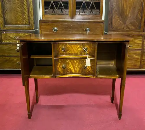 Englische Möbel Regency Serpentine Sideboard Anrichte Bevan Funnell Made in UK