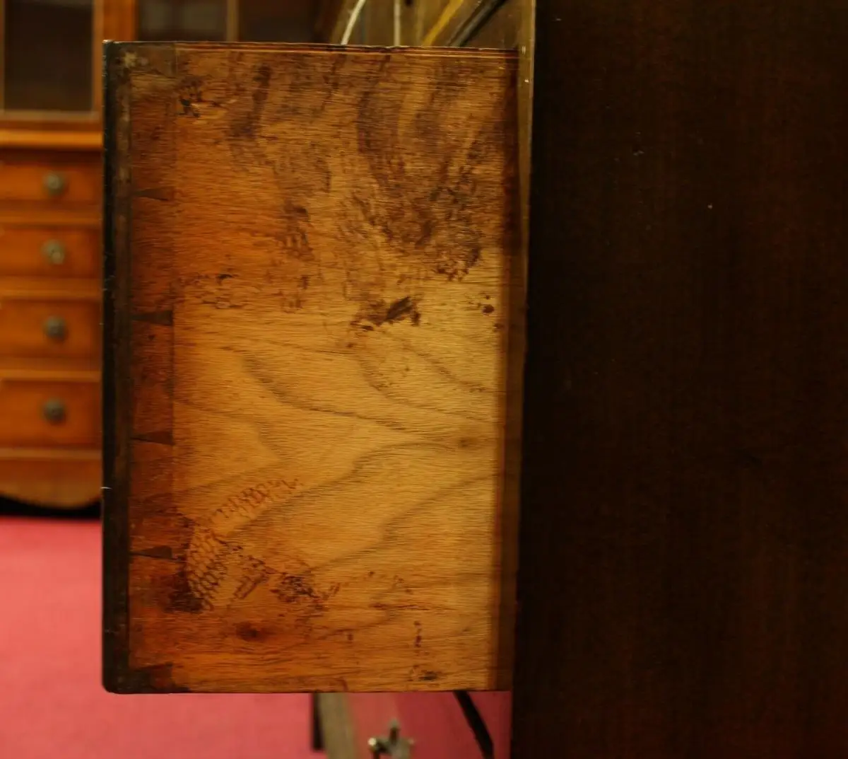 Englische Möbel Antik Schrank Kleider Diele Gentlemans Wardrobe Herrenzimmer UK 5
