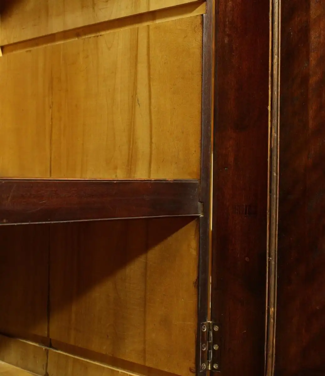 Englische Möbel Antik Schrank Kleider Diele Gentlemans Wardrobe Herrenzimmer UK 6