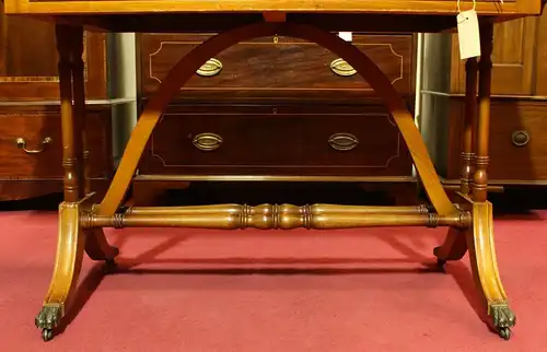 Englische Möbel Regency Homeoffice Klapp Schreibtisch Eibe Made in England UK