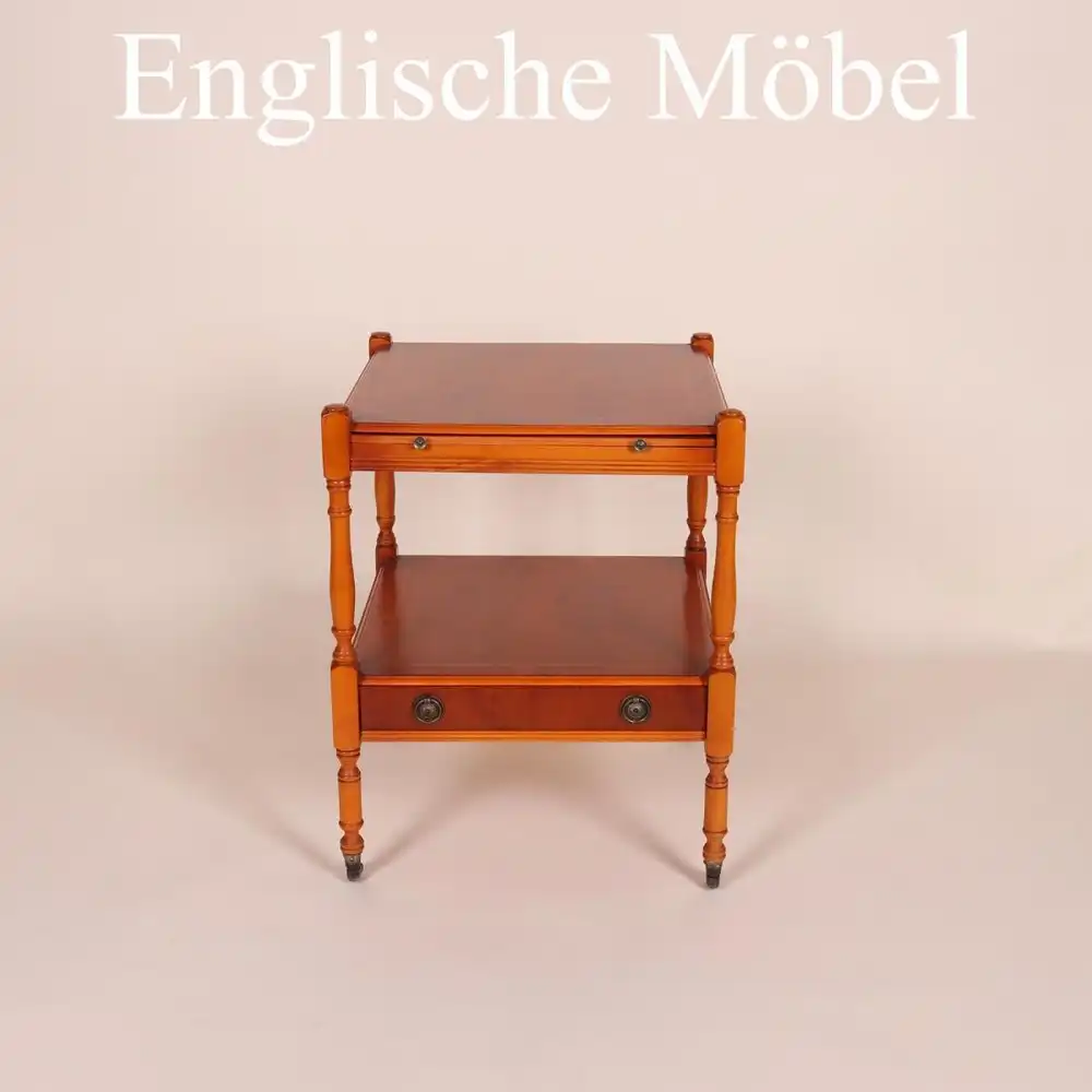 Englische Möbel Stilmöbel Regency Heldense Tisch Beistelltisch Lampentisch 1/2 0