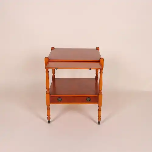 Englische Möbel Stilmöbel Regency Heldense Tisch Beistelltisch Lampentisch 1/2