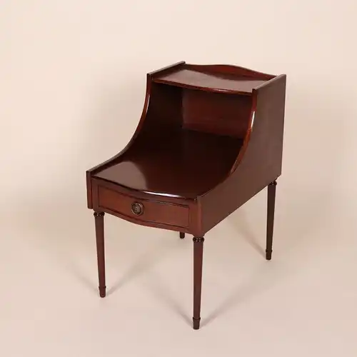 Englische Möbel Stilmöbel Mahagoni Tisch Telefontisch Lampentisch Beistelltisch