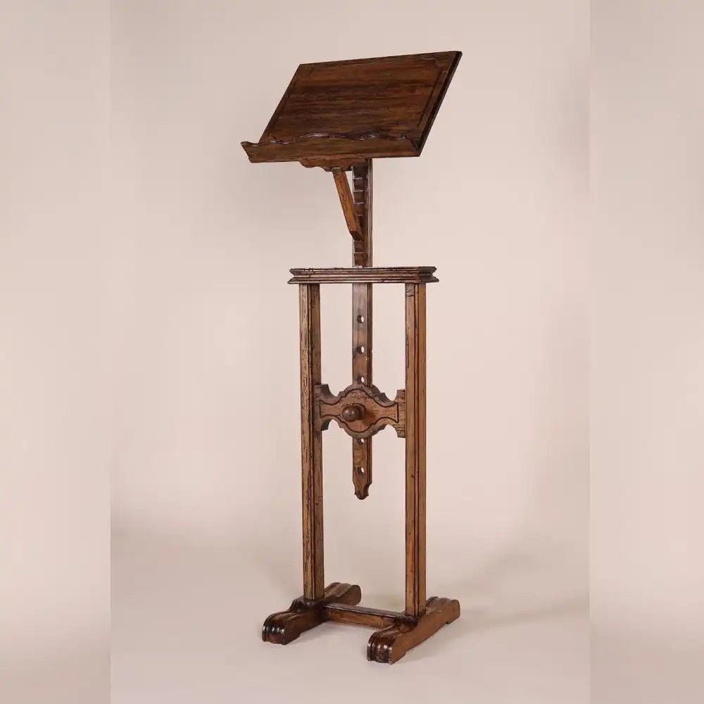 Englische Möbel Regency Antik Stehpult Standpult Buch Aufsteller verstellbar UK 3