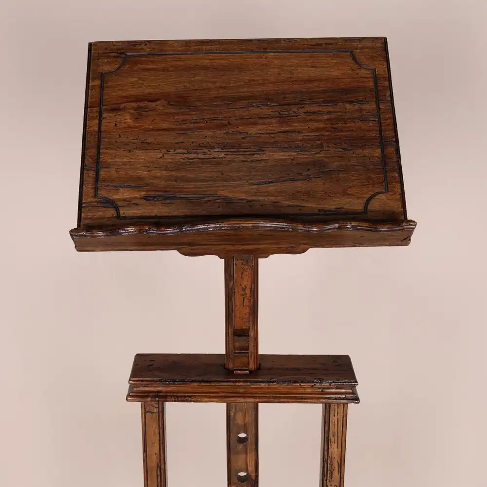 Englische Möbel Regency Antik Stehpult Standpult Buch Aufsteller verstellbar UK 5