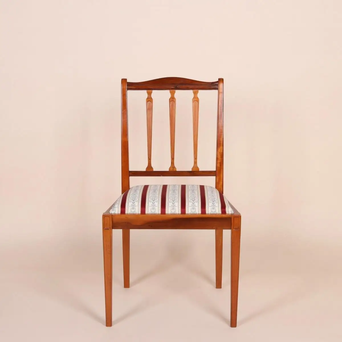 Englische Möbel Set von 4 Esszimmer Esstisch Mahagoni Stuhl Stühle Design UK 4