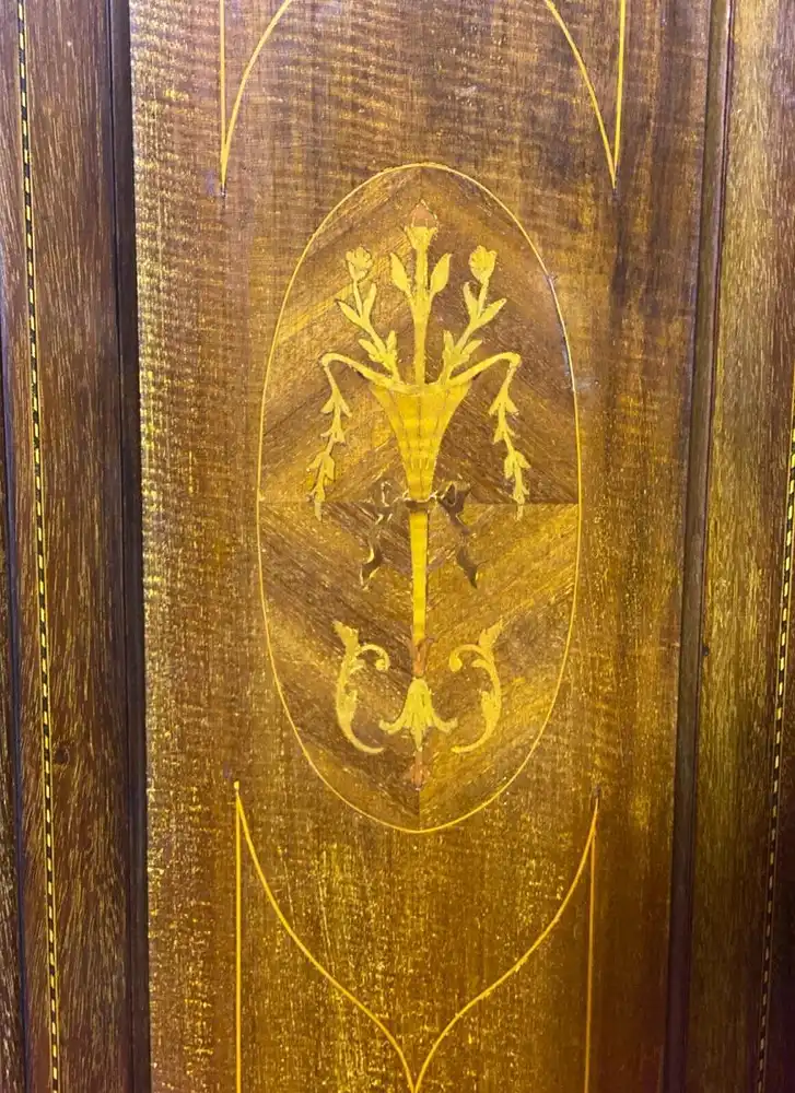 Englische Möbel Antik Schrank Kleider Dielenschrank Gentlemans Wardrobe England 2