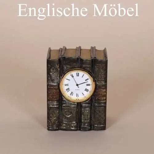 Englische Möbel Design Bucharbeiten Uhr Tischuhr Kaminuhr Bibliothek Dekoration