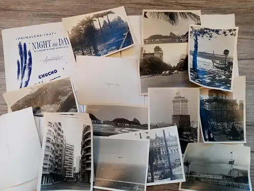 Rio De Janeiro, Brasilien 1947. 53 Fotos + Flyer der Night & Day Bar  