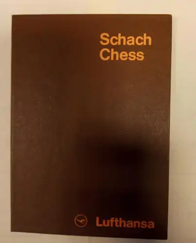 Lufthansa Schach Spiel 1981 First Class Geschenk