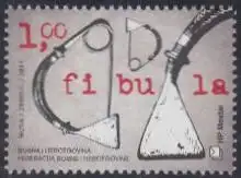 Bosnien-Herz.Kroat. Mi.Nr. 325 Tag der Post, Fibel (1,00)