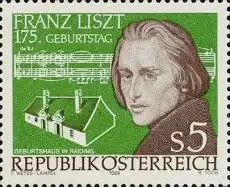 Österreich Mi.Nr. 1866 175 Geb. Franz Liszt (5)
