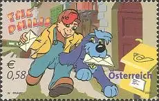 Österreich Mi.Nr. 2377 Comicserie The Philis, Post zum Briefkasten (0,58)