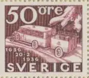 Schweden Mi.Nr. 768Dl STOCKHOLMIA 74, Postauto mit Anhänger (50)