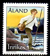 Aland Mi.Nr. 331 Postbeförderung durch Postbauer (- INKRIES)