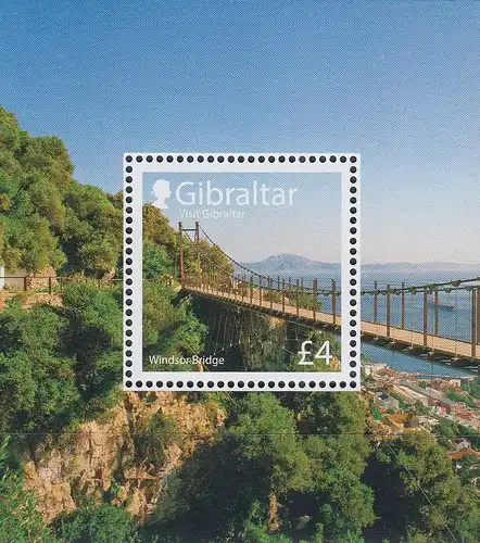 Gibraltar Mi.Nr. Block (noch nicht im Michel) Visit Gibraltar