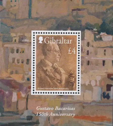 Gibraltar Mi.Nr. Block (noch nicht im Michel) Gustavo Bacarisa