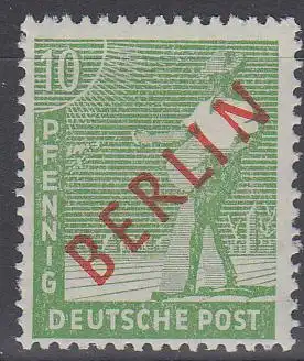 Berlin Mi.Nr. 24 Rotaufdruck (10)