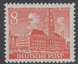 Berlin Mi.Nr. 46 Schöneberger Rathaus (8)