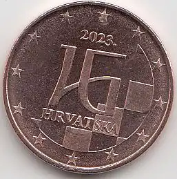 Kroatien 5 Eurocent 2023