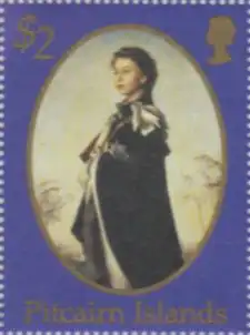 Pitcairn Mi.Nr. 604 Thronjubiläum Königin Elisabeth II (2)