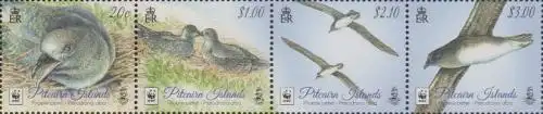 Pitcairn MiNr. Zdr.971,72,73,74 Phönixsturmvogel (Viererstreifen)