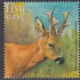 Estland Mi.Nr. 722 Wildtiere Estlands, Reh (0,45)