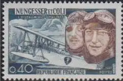 Frankreich MiNr. 1580 Nungesser u.Coll, bei Atlantikflug verschollen (0,40)