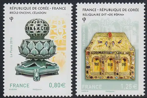 Frankreich MiNr. 6473-6474 Französisch-koreanisches Jahr (2 Werte)